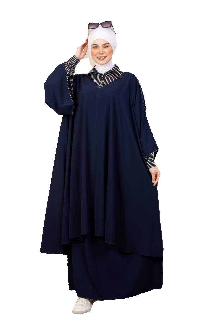 أشيك ملابس للمحجبات والمنتقبات - navy
