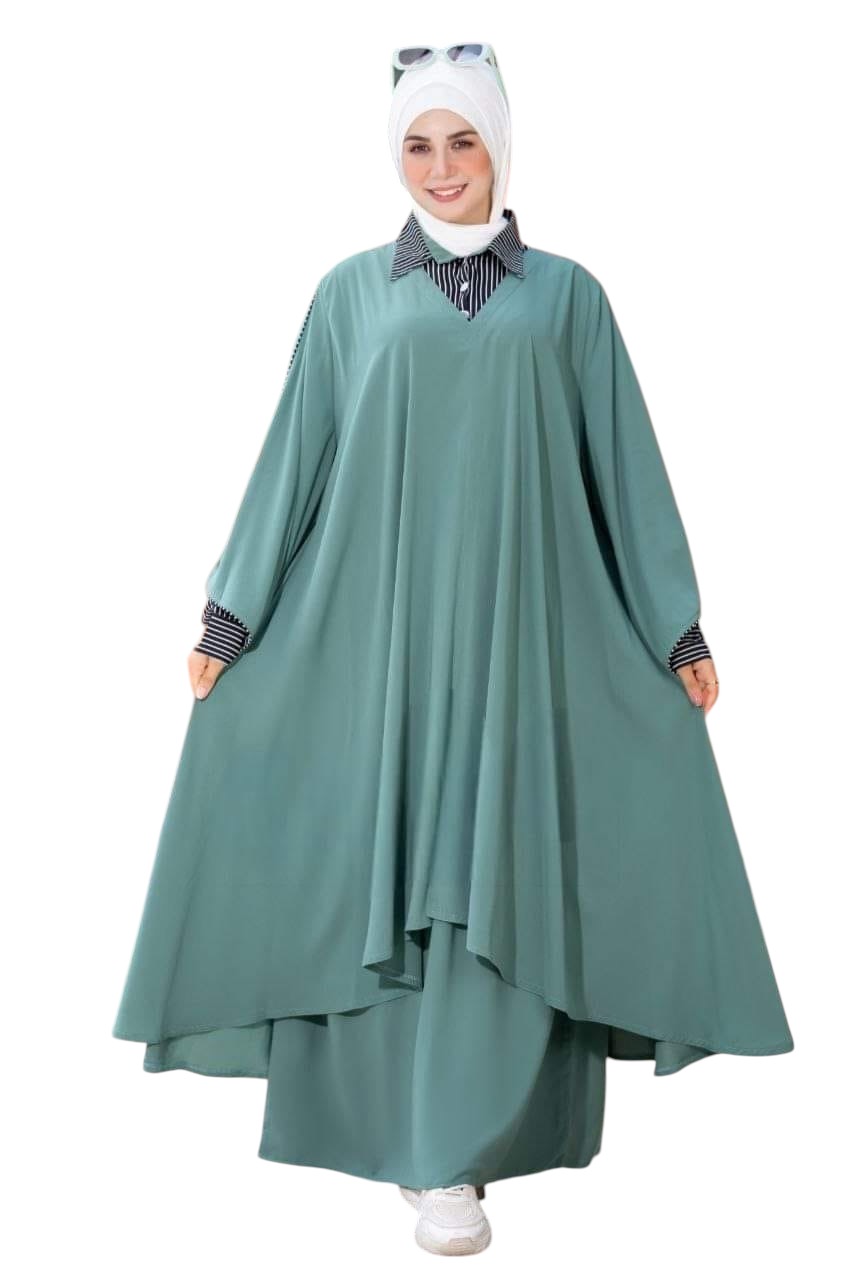 أشيك ملابس للمحجبات والمنتقبات - mint