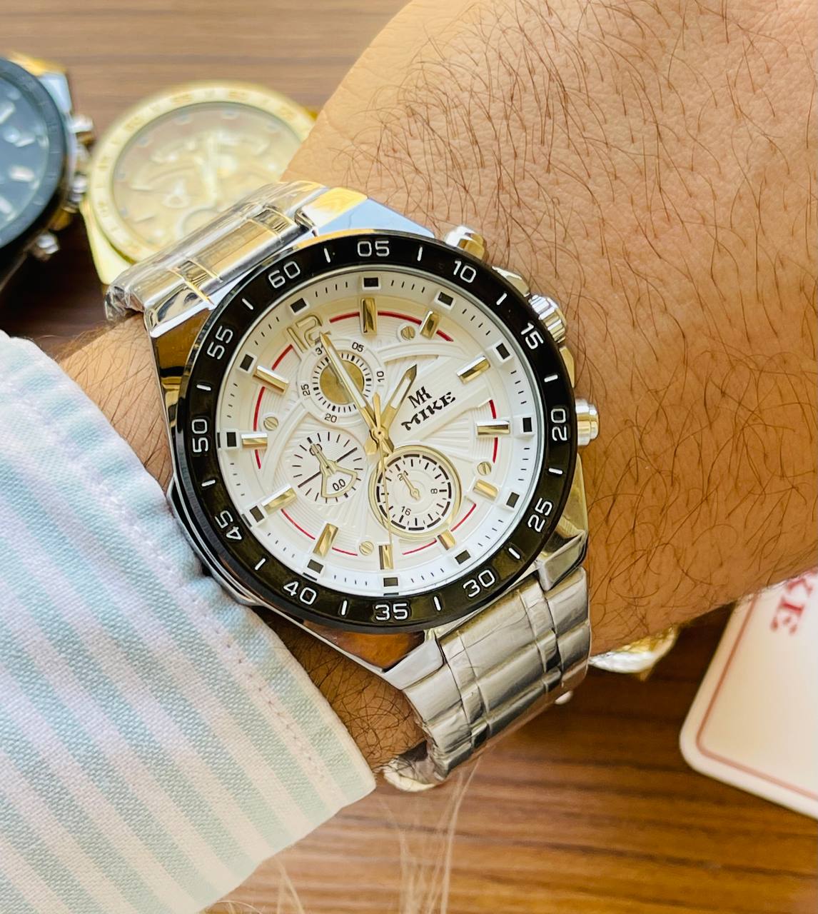 ساعة رجالي ضد المياه - الصورة 9