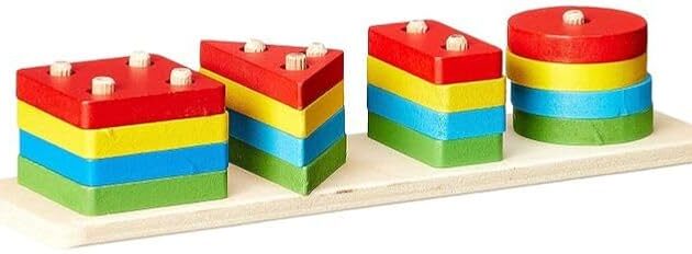 بازل تجميع الأشكال الهندسية