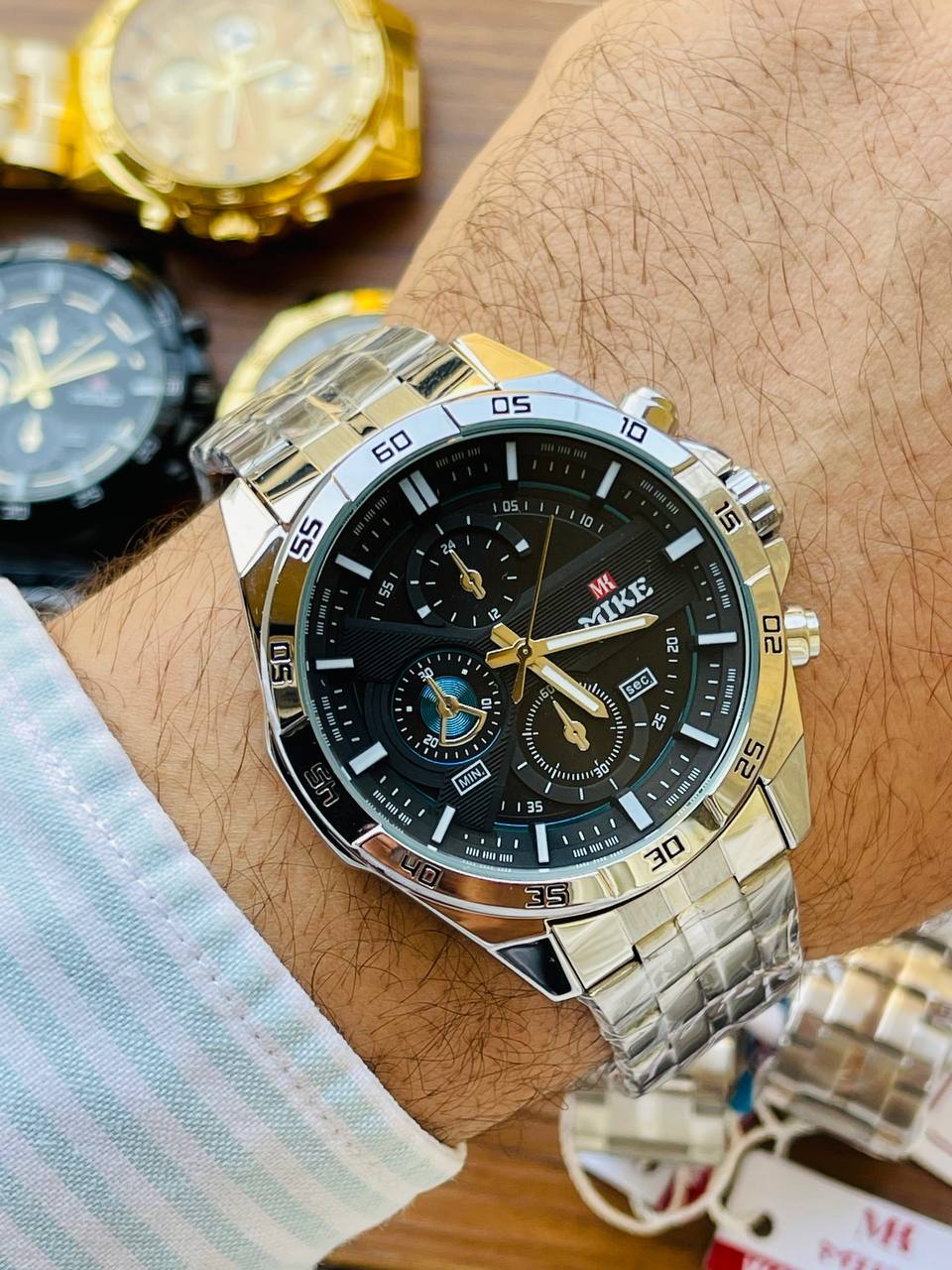 ساعة رجالي ضد المياه - الصورة 12