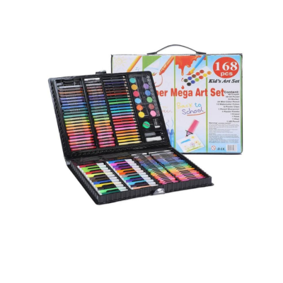 مجموعة مستلزمات فنية للأطفال 168 قطعة